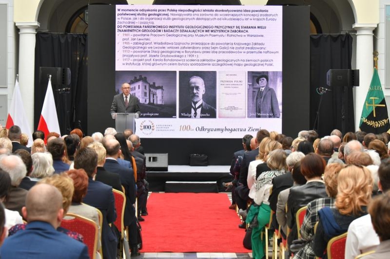 100-lecie Państwowego Instytutu Geologicznego - GospodarkaMorska.pl