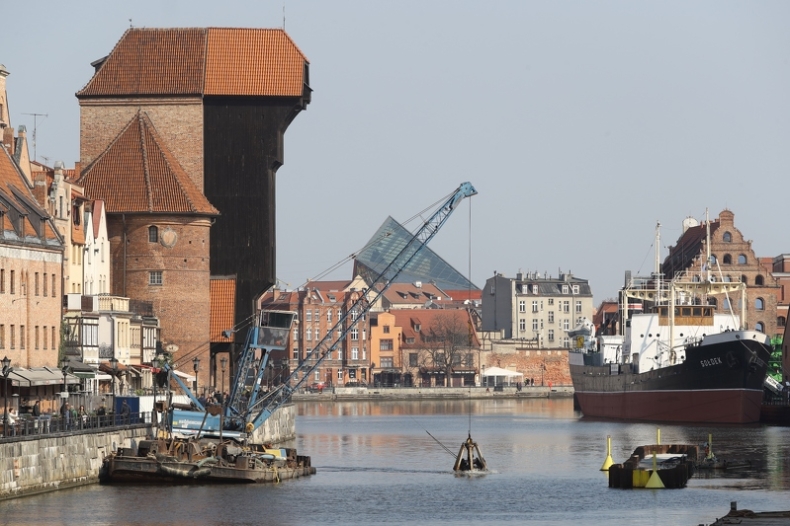 Kładka na Wyspę Spichrzów. W czerwcu na Motławie pojawi się gotowa konstrukcja - GospodarkaMorska.pl