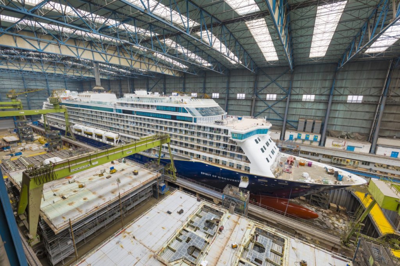 Meyer Werft niedługo zwoduje nowy wycieczkowiec dla Saga Cruises - GospodarkaMorska.pl