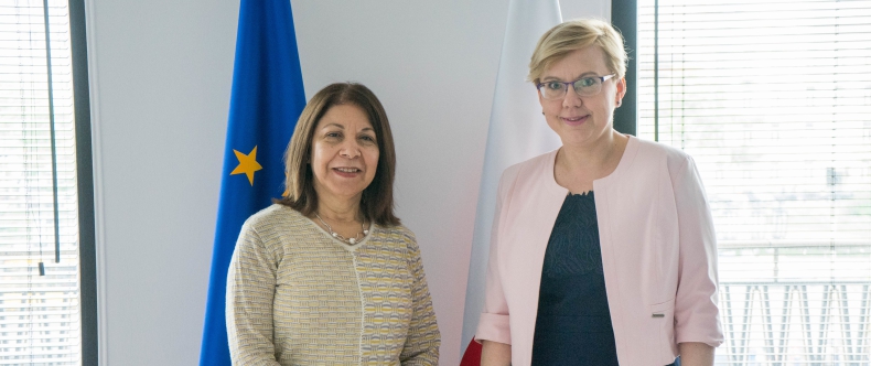 Spotkanie Minister Anny Moskwy z Ambasador Argentyny - GospodarkaMorska.pl