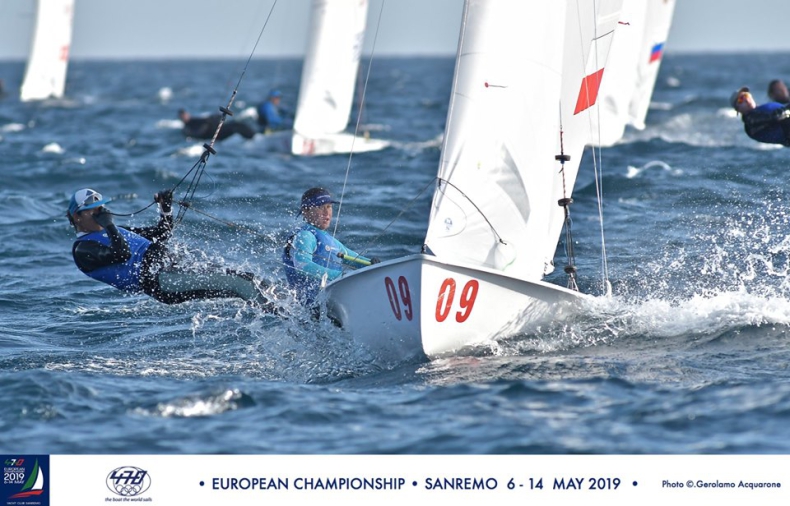 Agnieszka Skrzypulec i Jolanta Ogar zajęły 4. miejsce w mistrzostwach Europy klasy 470 - GospodarkaMorska.pl