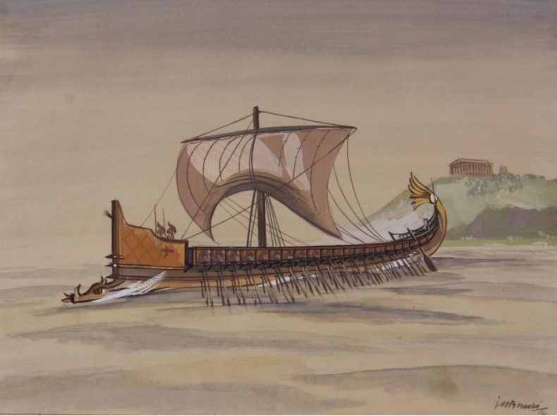 Ateńscy wioślarze, kreteńscy piraci i początki rzymskiej floty - GospodarkaMorska.pl