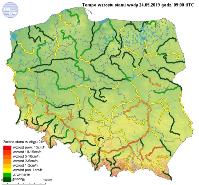 RCB: W weekend kulminacja fali wezbraniowej na Wiśle - GospodarkaMorska.pl