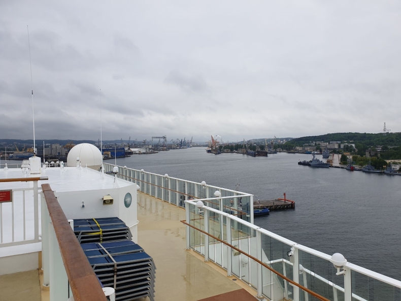 Norweska Perła po raz pierwszy w Porcie Gdynia (foto, wideo) - GospodarkaMorska.pl