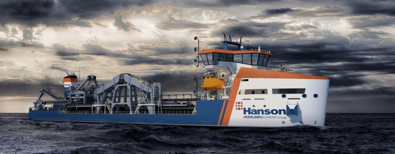 Damen wybuduje pogłębiarkę dla firmy Hanson Aggregates Marine - GospodarkaMorska.pl