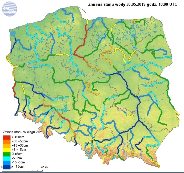 Mazowieckie: Stabilizuje się sytuacja na Wiśle między Wyszogrodem i Płockiem - GospodarkaMorska.pl