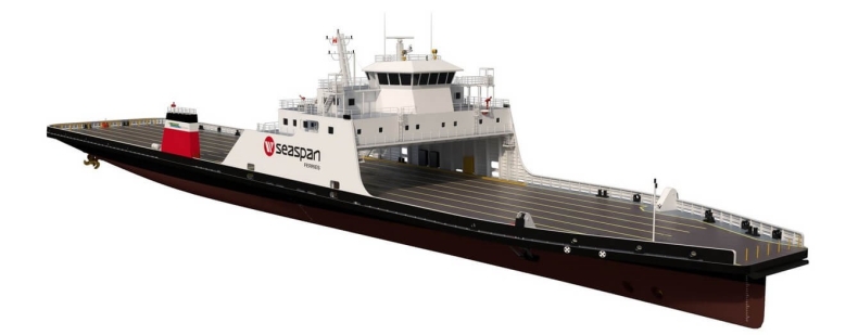 Damen wybuduje dwa hybrydowe promy ro-ro dla Seaspan - GospodarkaMorska.pl