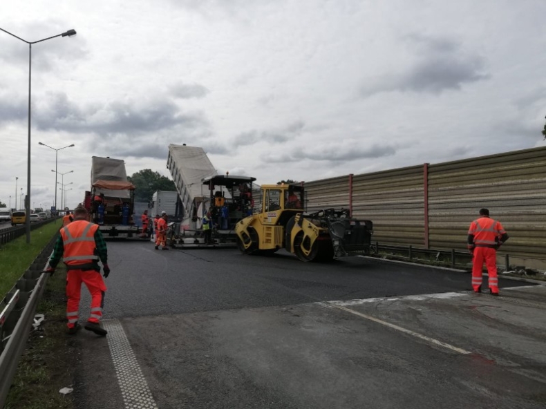 Wrocław: Drugi etap remontu autostrady A4 w rejonie PPO Karwiany - GospodarkaMorska.pl