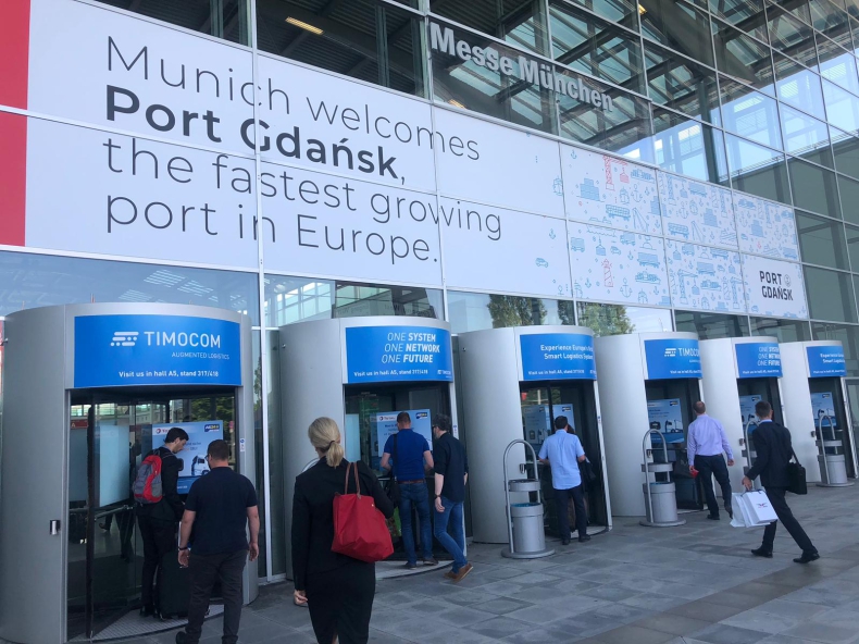 Port Gdańsk z innowacyjnym systemem w Monachium (wideo) - GospodarkaMorska.pl