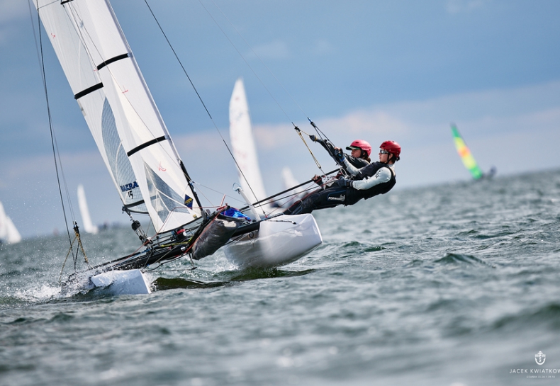 Maja Nemira i Oskar Niemira zajęli 5. miejsce w regatach Young Europeans Sailing - GospodarkaMorska.pl