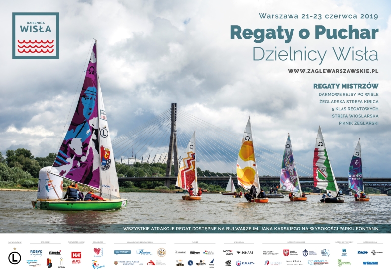 Warszawa stolicą Żeglarstwa - Regaty o Puchar Dzielnicy Wisła - GospodarkaMorska.pl
