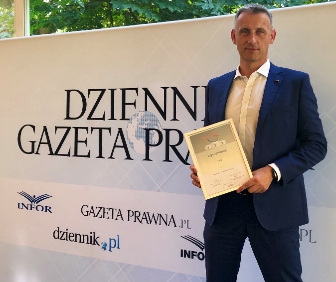 DSV podwójnie wyróżnione w Rankingu firm TSL 2019 - GospodarkaMorska.pl
