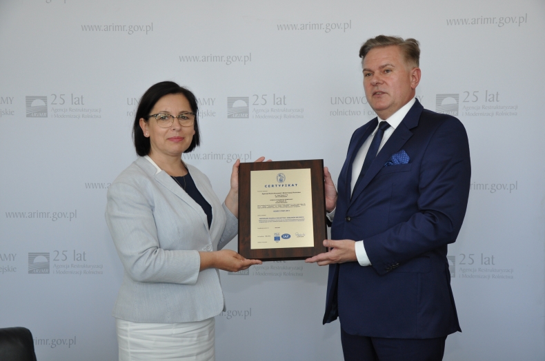 PRS potwierdził bezpieczeństwo informacji w ARiMR - GospodarkaMorska.pl