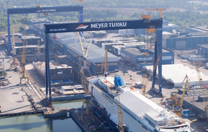 Royal Caribbean zamówił w stoczni Meyer Turku trzeci statek klasy Icon - GospodarkaMorska.pl