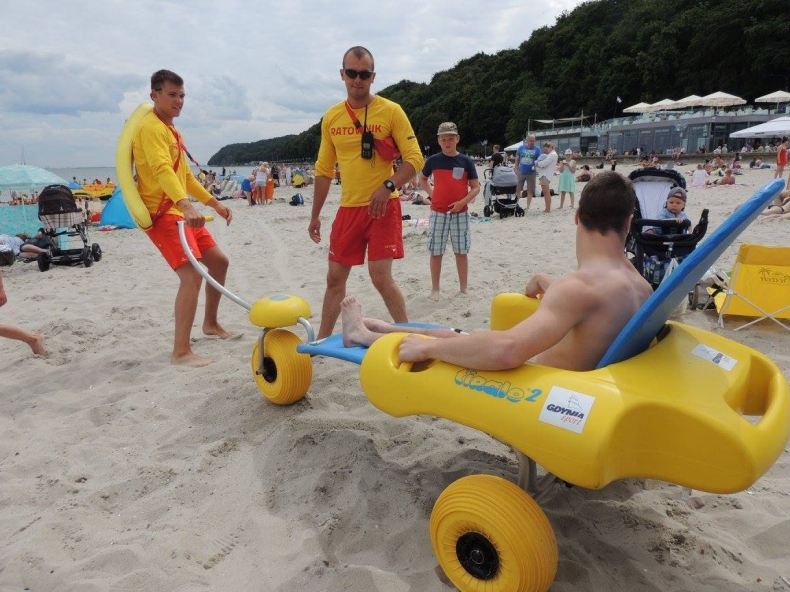 Gdyńskie plaże dla wszystkich - GospodarkaMorska.pl