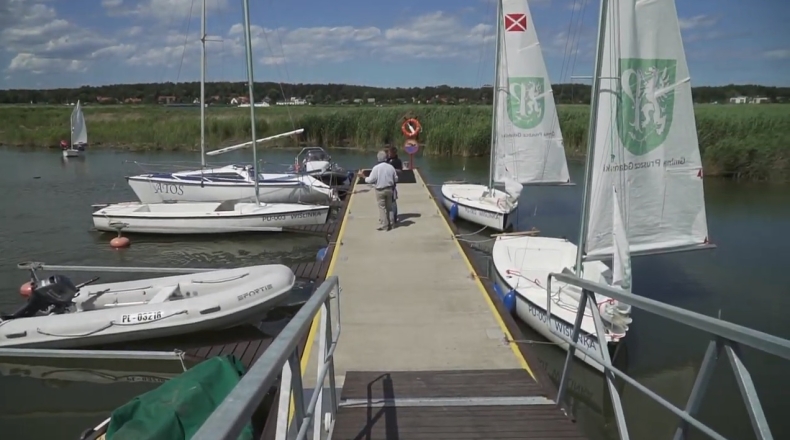 Przystań w Wiślince już gotowa. Trwają prace nad szlakami wodnymi Pętli Żuławskiej - GospodarkaMorska.pl