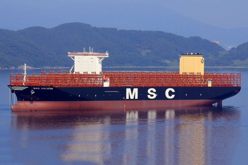 Samsung Heavy dostarczyło MSC największy kontenerowiec na świecie (wideo) - GospodarkaMorska.pl