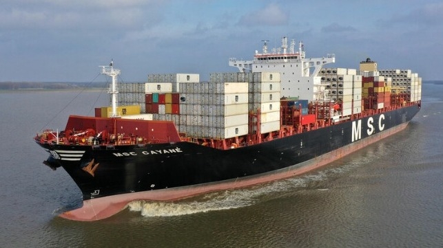 Kontenerowiec MSC Gayane zatrzymany w porcie Filadelfia. Na pokładzie znaleziono rekordową ilość narkotyków - GospodarkaMorska.pl