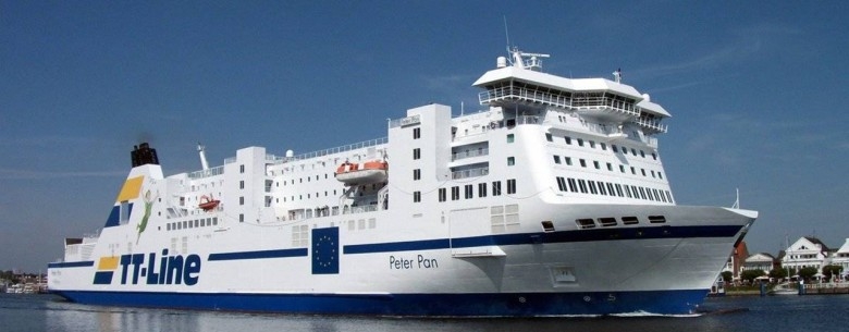 Pożar na promie Peter Pan - GospodarkaMorska.pl