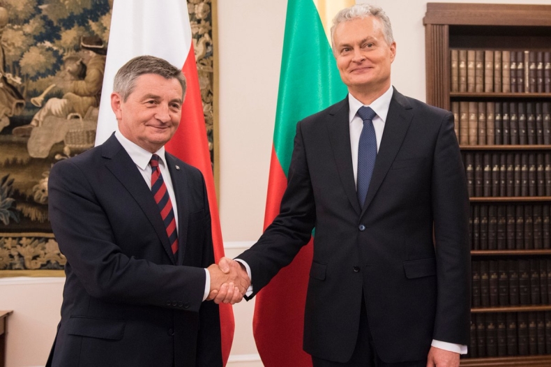 Marszałek Sejmu z prezydentem Litwy o współpracy na szczeblu parlamentarnym - GospodarkaMorska.pl