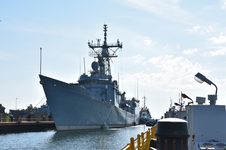 ORP Generał Tadeusz Kościuszko w PGZ Stoczni Wojennej - GospodarkaMorska.pl