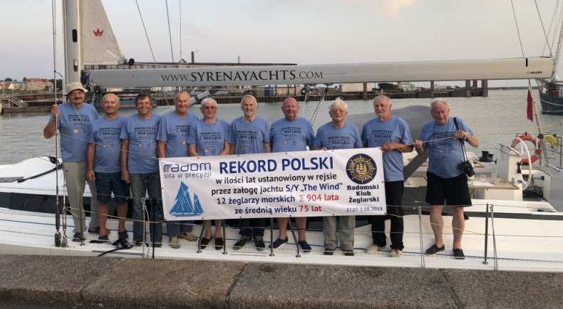 Żeglarze z Radomia ustanowili rekord Polski - GospodarkaMorska.pl