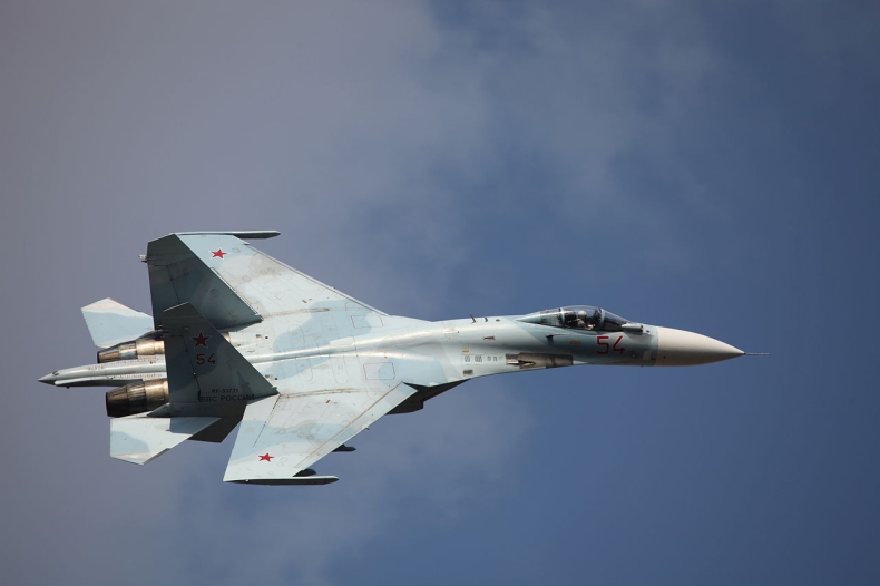 TASS: Rosyjskie Su-27 odpędziły myśliwiec NATO od samolotu ministra Szojgu - GospodarkaMorska.pl