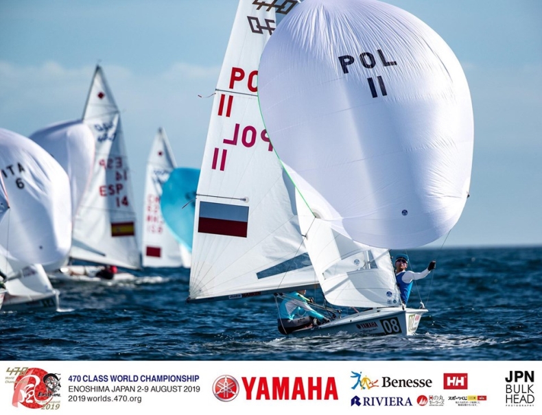 Tokio: Dwie polskie załogi na prowadzeniu po drugim dniu regat przedolimpijskich - GospodarkaMorska.pl