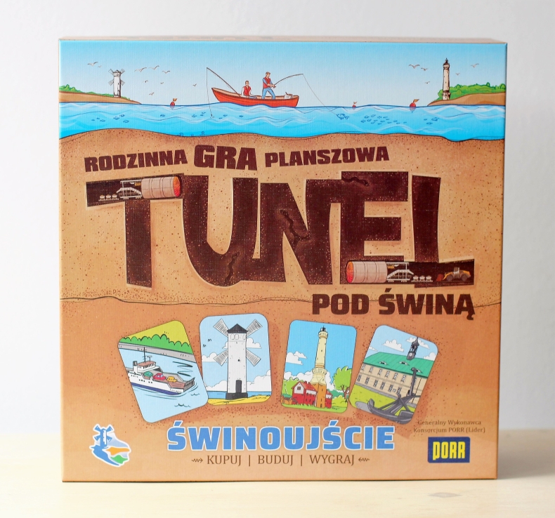 Tunel pod Świną ma swoją grę planszową - GospodarkaMorska.pl