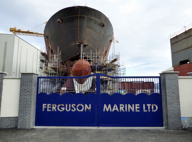 Szkocki rząd znacjonalizuje stocznię Ferguson Marine - GospodarkaMorska.pl