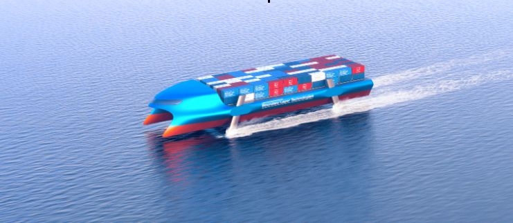 Kontenerowce-wodoloty? Już niedługo może stać się to faktem (wideo) - GospodarkaMorska.pl