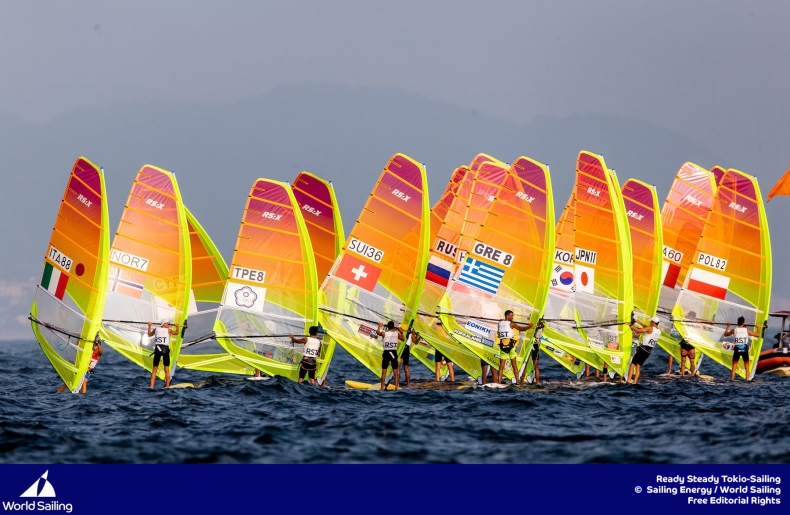 Tokio: Komplet polskich deskarzy w wyścigu medalowym regat przedolimpijskich - GospodarkaMorska.pl