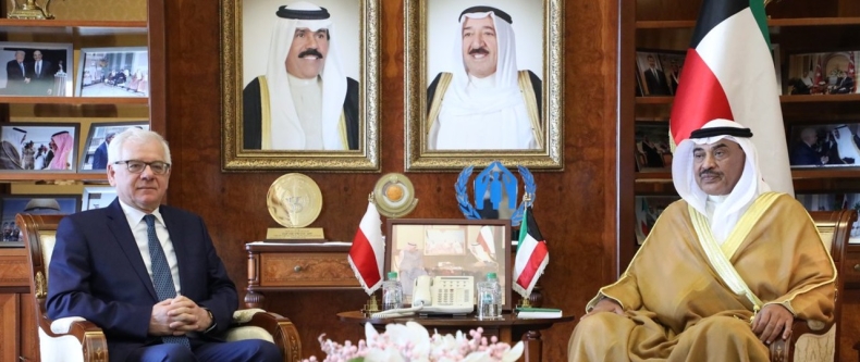 Wizyta ministra Jacka Czaputowicza w Kuwejcie - GospodarkaMorska.pl