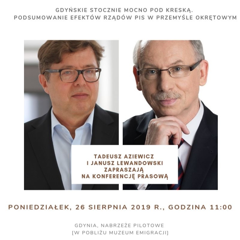 Aziewicz: Do państwowych stoczni wracają demony z przeszłości - GospodarkaMorska.pl