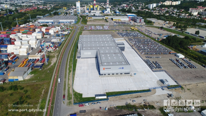 Nowy magazyn wysokiego składowania w Porcie Gdynia już gotowy [foto, wideo] - GospodarkaMorska.pl