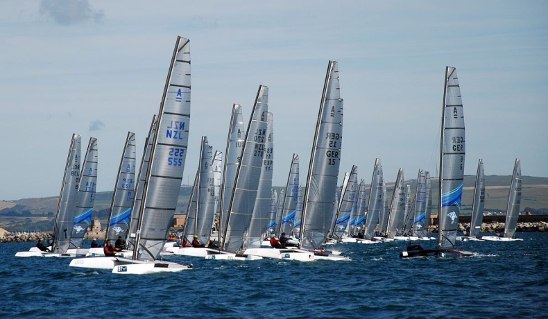 Brąz dla Polski w mistrzostwach świata katamaranów A class - GospodarkaMorska.pl