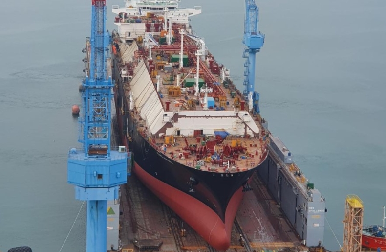 Hyundai Heavy zwodowało nowy gazowiec dla Flex LNG - GospodarkaMorska.pl