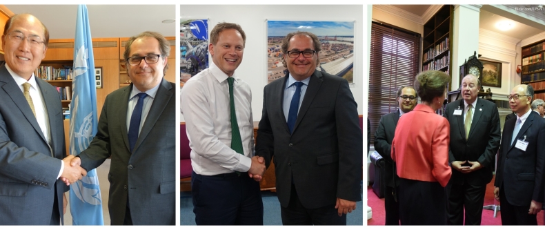 Minister Gróbarczyk spotkał się w Londynie z szefem IMO oraz brytyjskim ministrem transportu - GospodarkaMorska.pl