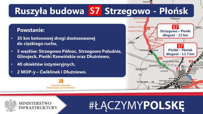 Adamczyk: Rozbudowa dróg ma znieść wykluczenie komunikacyjne i wzmocnić gospodarkę - GospodarkaMorska.pl