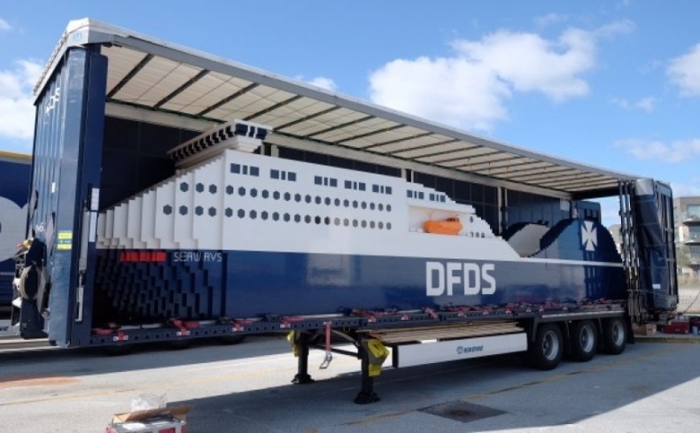 Zbudowany dla DFDS gigant LEGO zakończył swoją karierę. Co się z nim teraz stanie? - GospodarkaMorska.pl