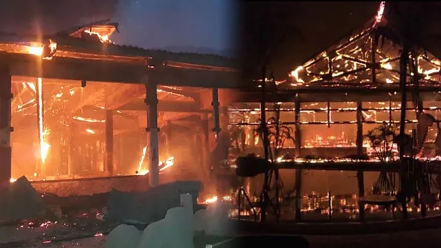 Pożar w kompleksie hotelowym na wyspie Tioman, ewakuowano 34 Polaków - GospodarkaMorska.pl