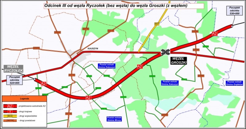 GDDKiA rusza z przetargami na odcinek autostrady A2 Mińsk Mazowiecki-Siedlce - GospodarkaMorska.pl