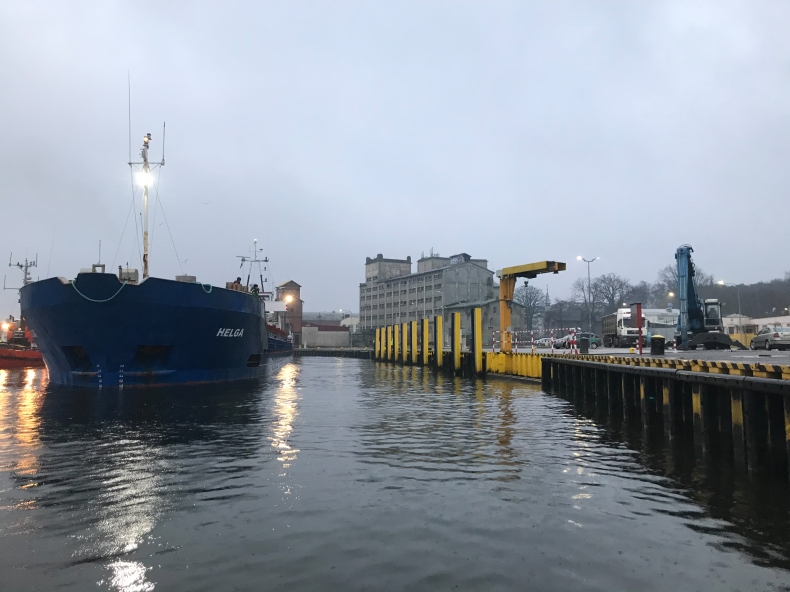 Rekordowe wyładunki w porcie morskim Ustka - GospodarkaMorska.pl