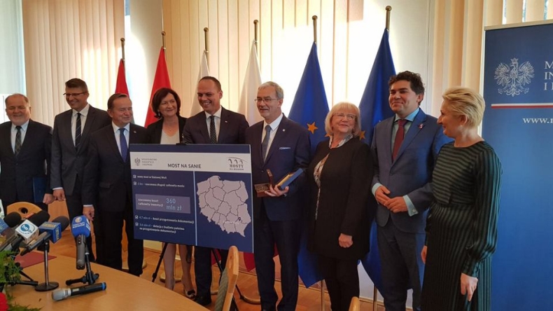 Na Sanie powstanie przeprawa mostowa w ramach programu Mosty dla Regionów - GospodarkaMorska.pl