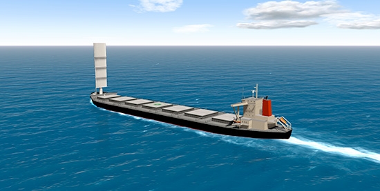 Japońskie firmy dostały zielone światło na rozwój projektu Wind Challenger Design - GospodarkaMorska.pl