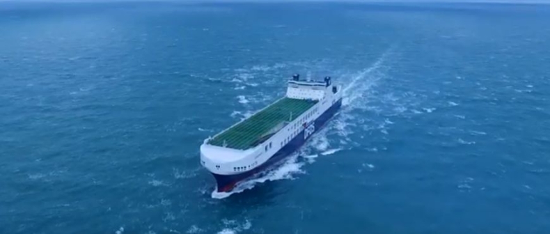 DFDS odebrał kolejnego giganta ro-ro. To trzeci z serii olbrzymów powstających dla armatora w Chinach - GospodarkaMorska.pl