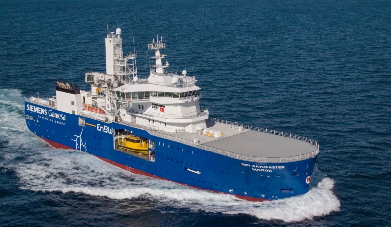 Damen dostarczył drugi innowacyjny statek do obsługi farm wiatrowych armatorowi Bibby Marine Services - GospodarkaMorska.pl