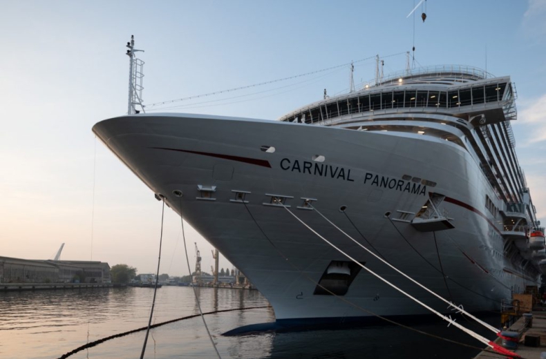 Carnival odebrał trzeci wycieczkowiec klasy Vista od stoczni Fincantieri - GospodarkaMorska.pl