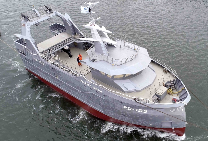 Stocznia Safe przekazała Holendrom kolejny trawler rybacki [foto, wideo] - GospodarkaMorska.pl