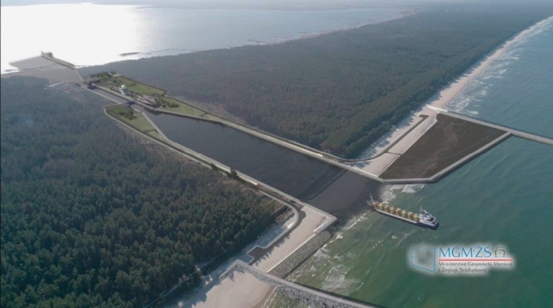 GDOŚ: Wkrótce ostateczne rozstrzygnięcie dot. przekopu Mierzei Wiślanej - GospodarkaMorska.pl